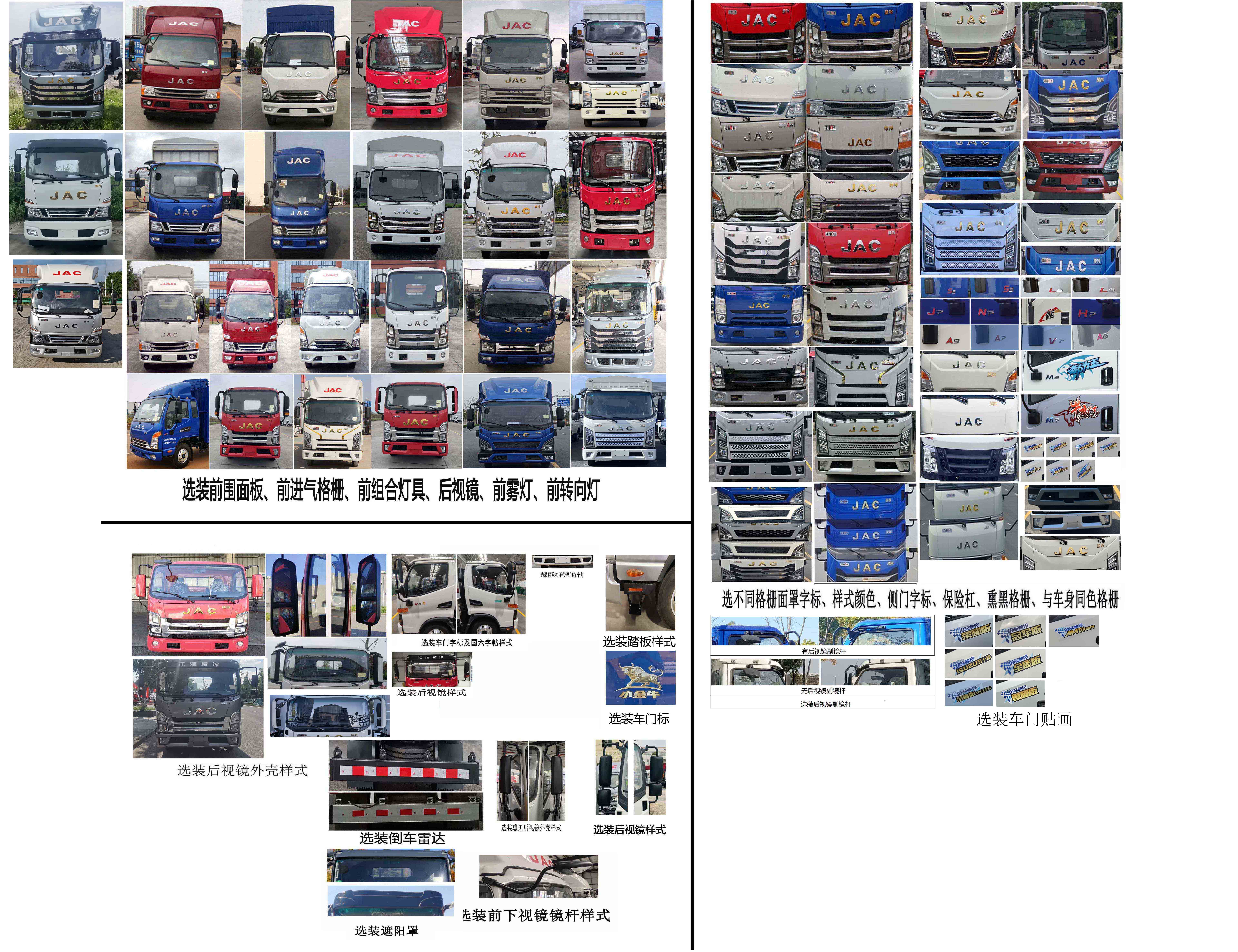 江淮牌HFC5043CCYP31K1C4NS倉(cāng)柵式運(yùn)輸車公告圖片