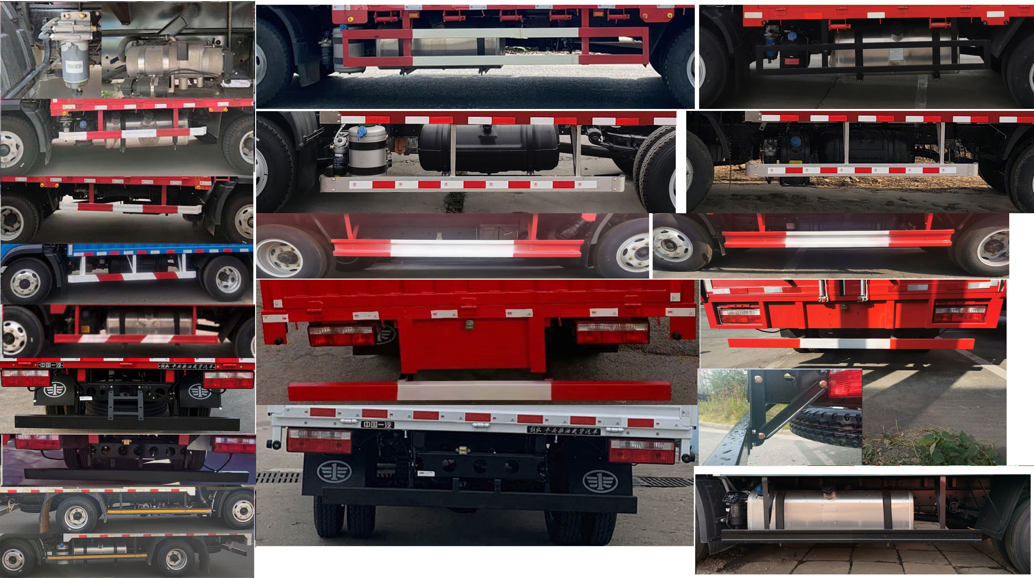 解放牌CA5110CCYP40K59L3E6A84倉柵式運輸車公告圖片