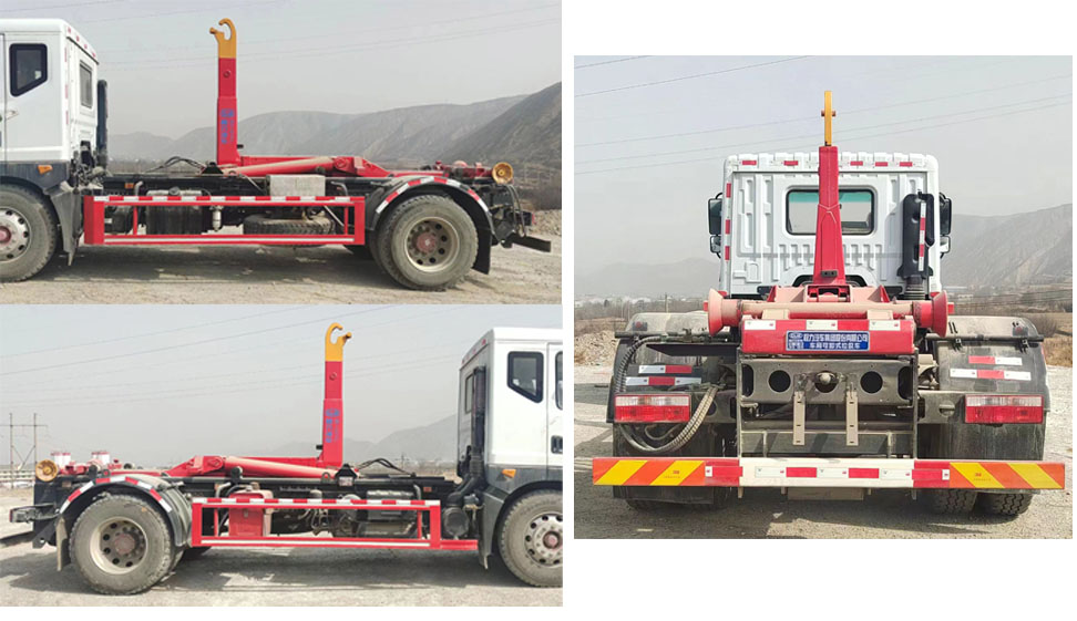 東風(fēng)股份多利卡D9 CL5180ZXXE6車廂可卸式垃圾車公告圖片