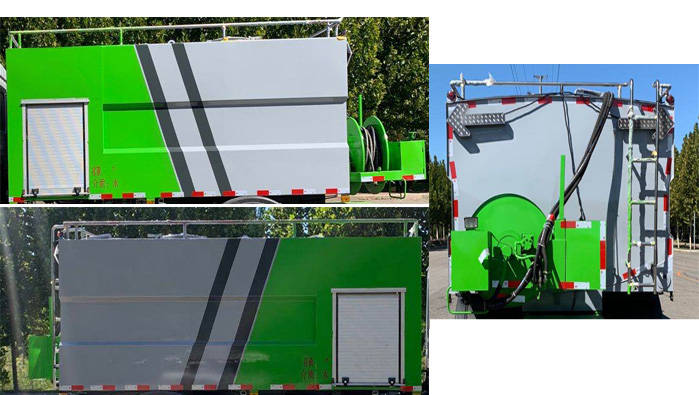 程力威牌CLW5180GQXE6清洗車公告圖片