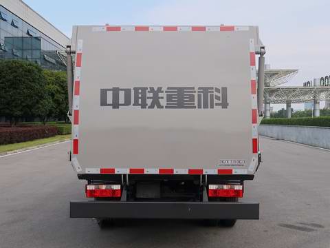 壓縮式垃圾車圖片