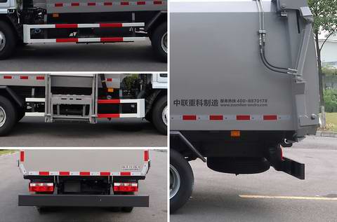 壓縮式垃圾車圖片