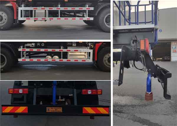 陜汽牌SHN5181GSSLA1103灑水車公告圖片