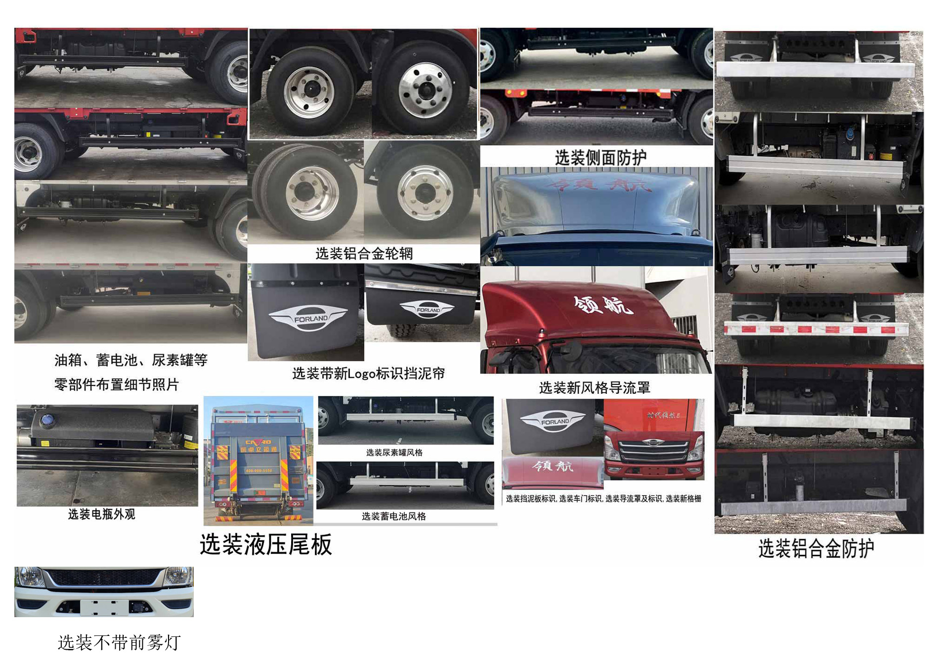 福田牌BJ5046CCY9PBA-02倉柵式運(yùn)輸車公告圖片