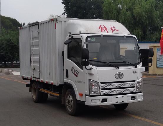 解放牌CA5045XXYP40K50L1E6A84廂式運(yùn)輸車(chē)