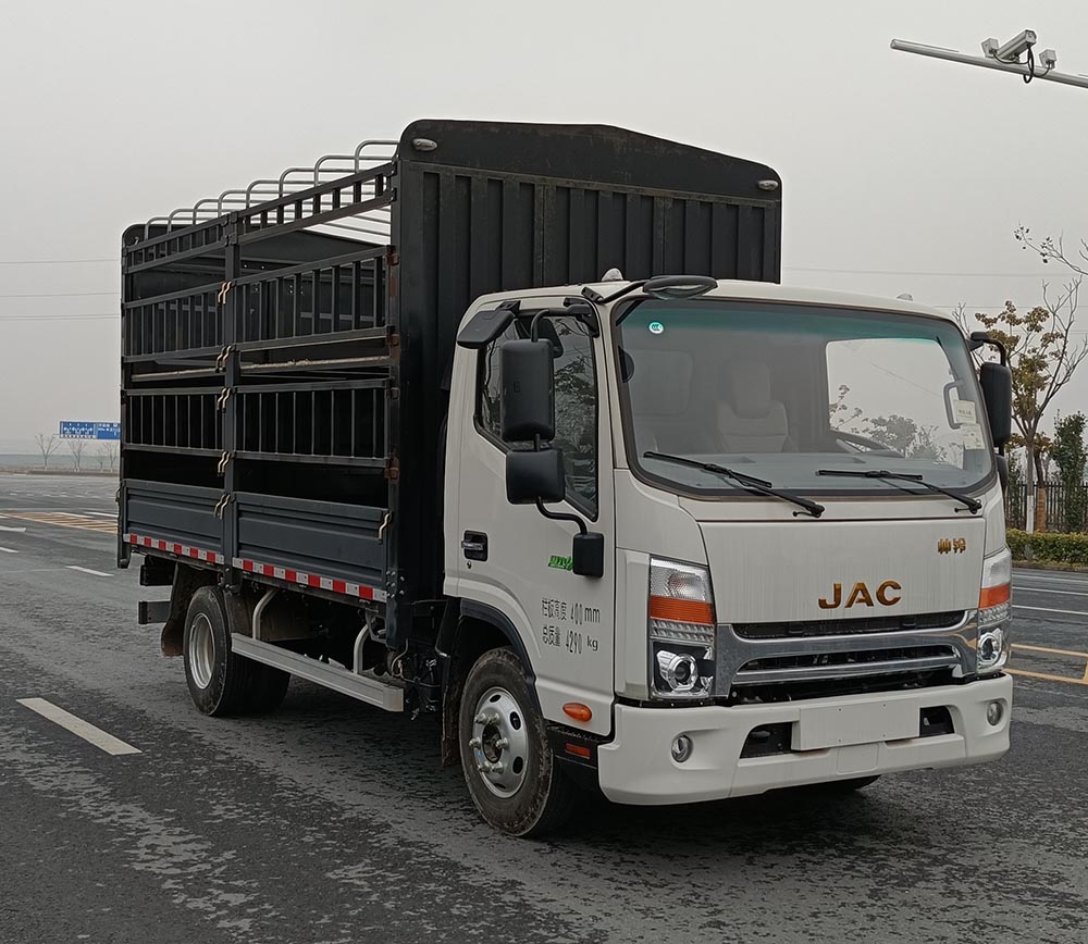 江淮牌HFC5043CCYP71K1C7S-1倉柵式運(yùn)輸車