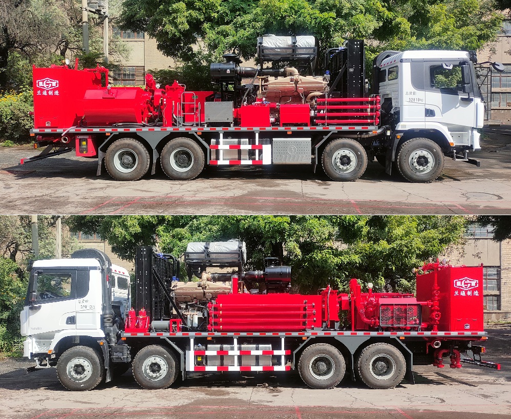 蘭通牌LTJ5330TYL140壓裂車公告圖片