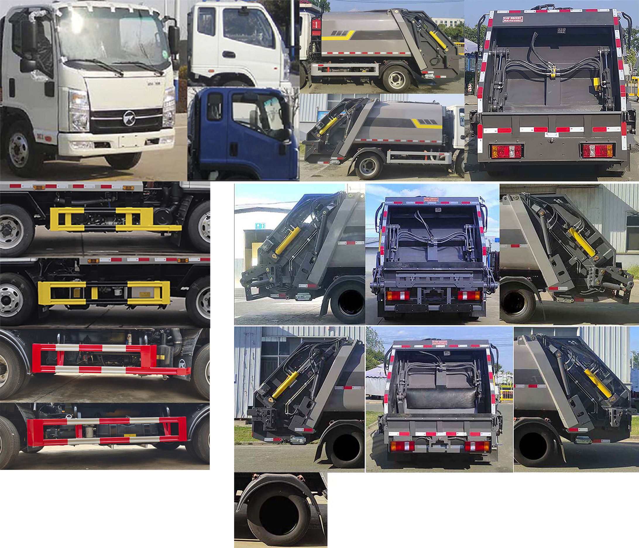 壓縮式垃圾車圖片