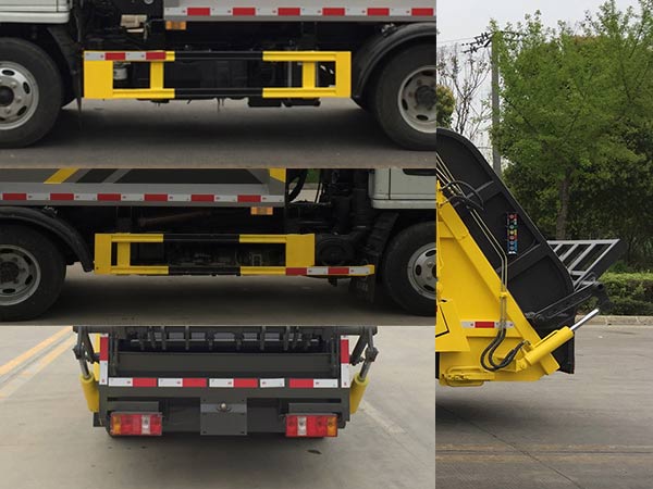 壓縮式垃圾車圖片