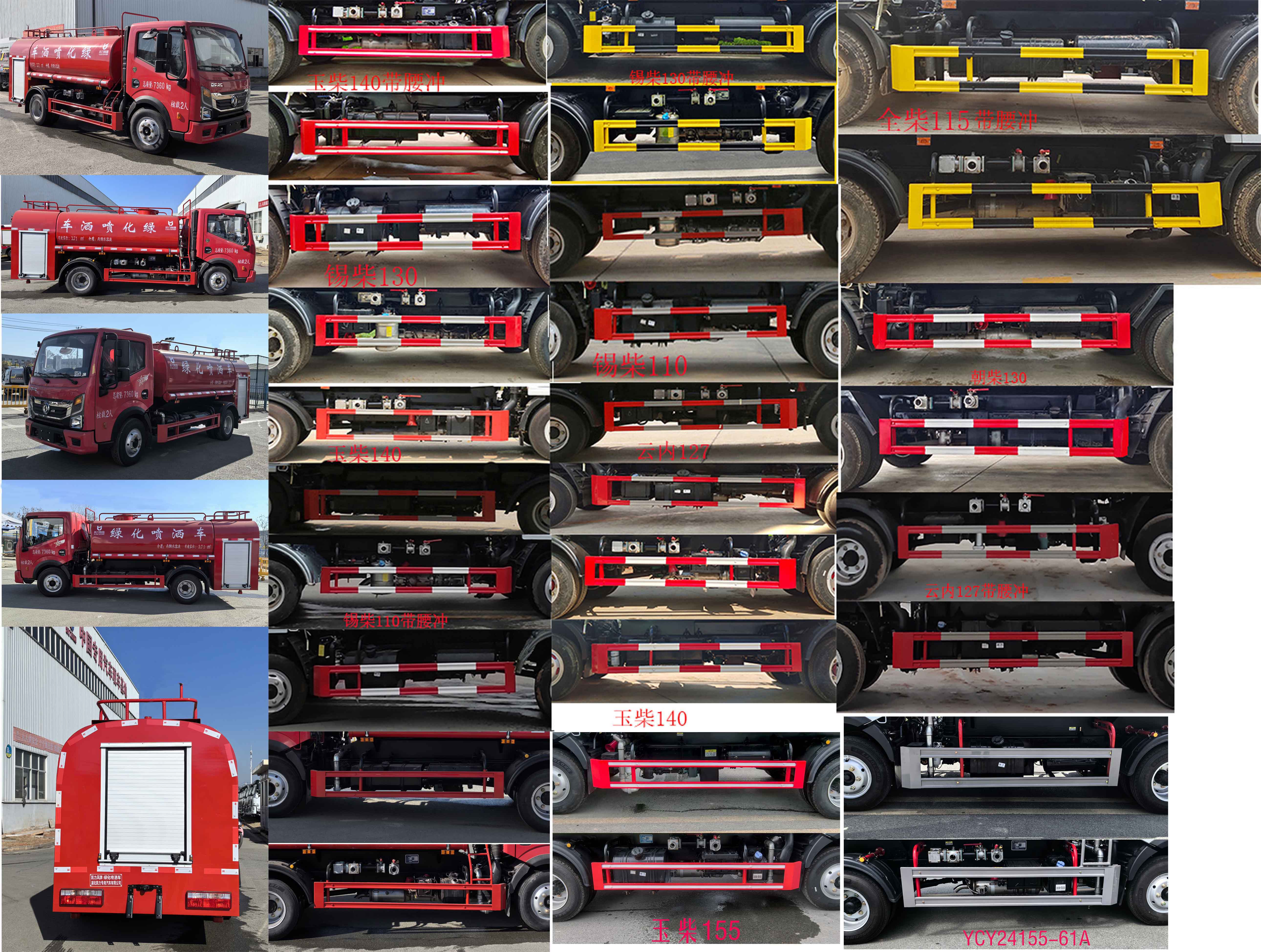 東風股份多利卡D6 KLF5071GPSE6綠化噴灑車公告圖片