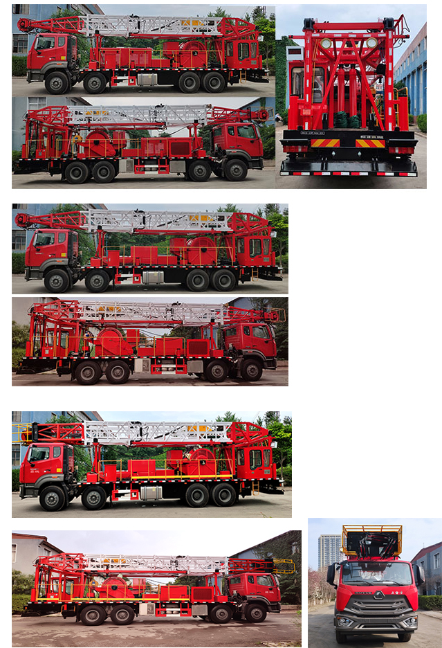 五岳牌TAZ5386TXJA修井機(jī)公告圖片