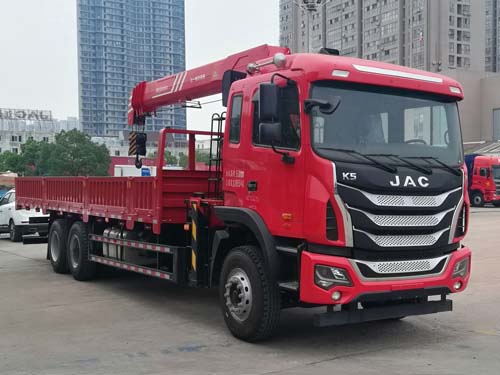 江淮牌HFC5251JSQP2K4E58S隨車起重運輸車