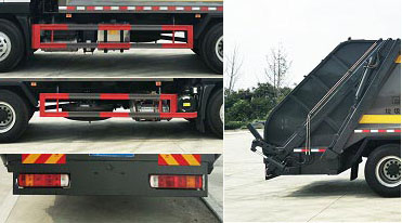 壓縮式垃圾車圖片