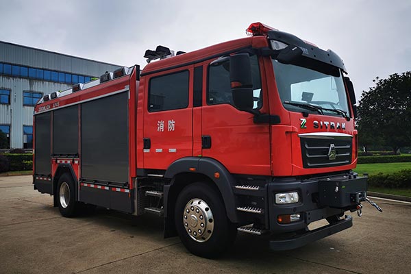 中聯(lián)牌ZLF5162GXFAP45壓縮空氣泡沫消防車