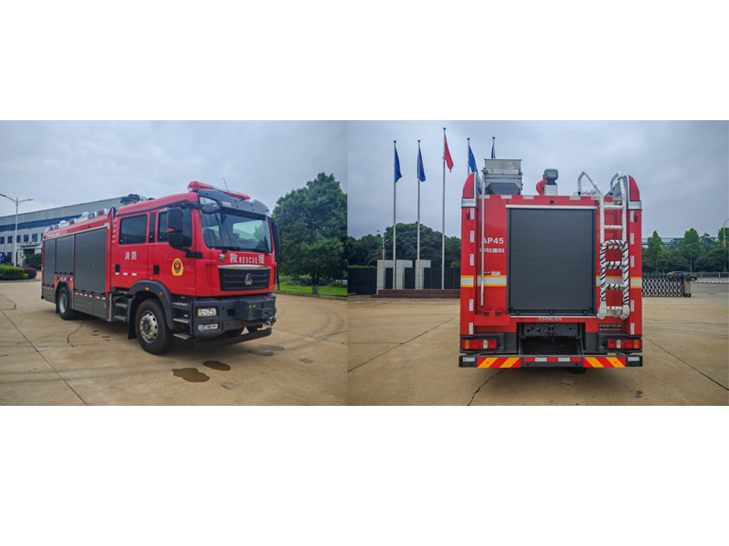 中聯(lián)牌ZLF5162GXFAP45壓縮空氣泡沫消防車公告圖片