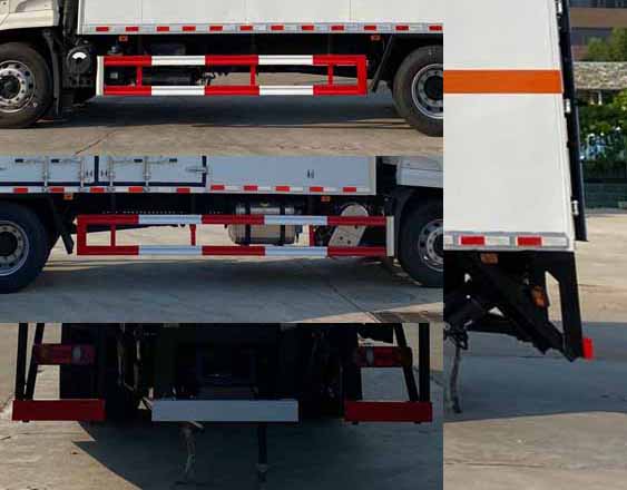 易燃?xì)怏w廂式運(yùn)輸車圖片