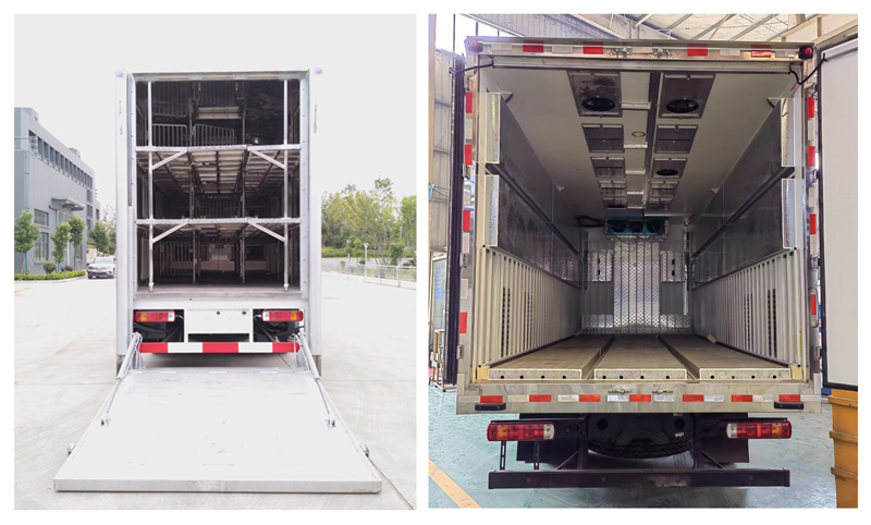 程力威牌CLW5180CCQB6畜禽運輸車公告圖片