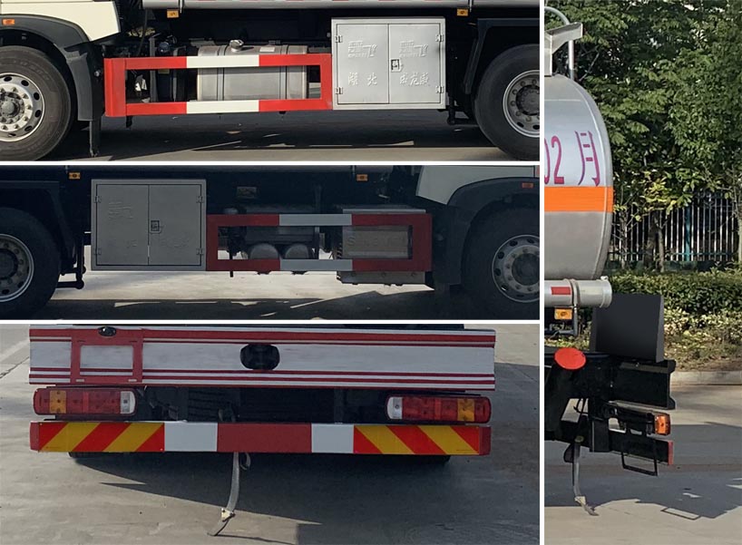 楚飛牌CLQ5260GRY6ZZ易燃液體罐式運輸車公告圖片