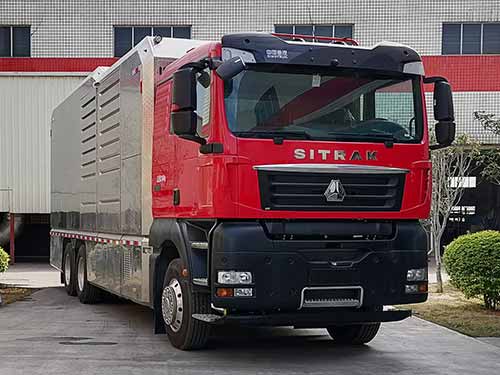 龍吸水牌FLG5220TGP91Z遠(yuǎn)程供排水搶險(xiǎn)車(chē)