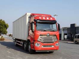 豪沃牌ZZ5257XYKN56CJF1翼开启厢式车