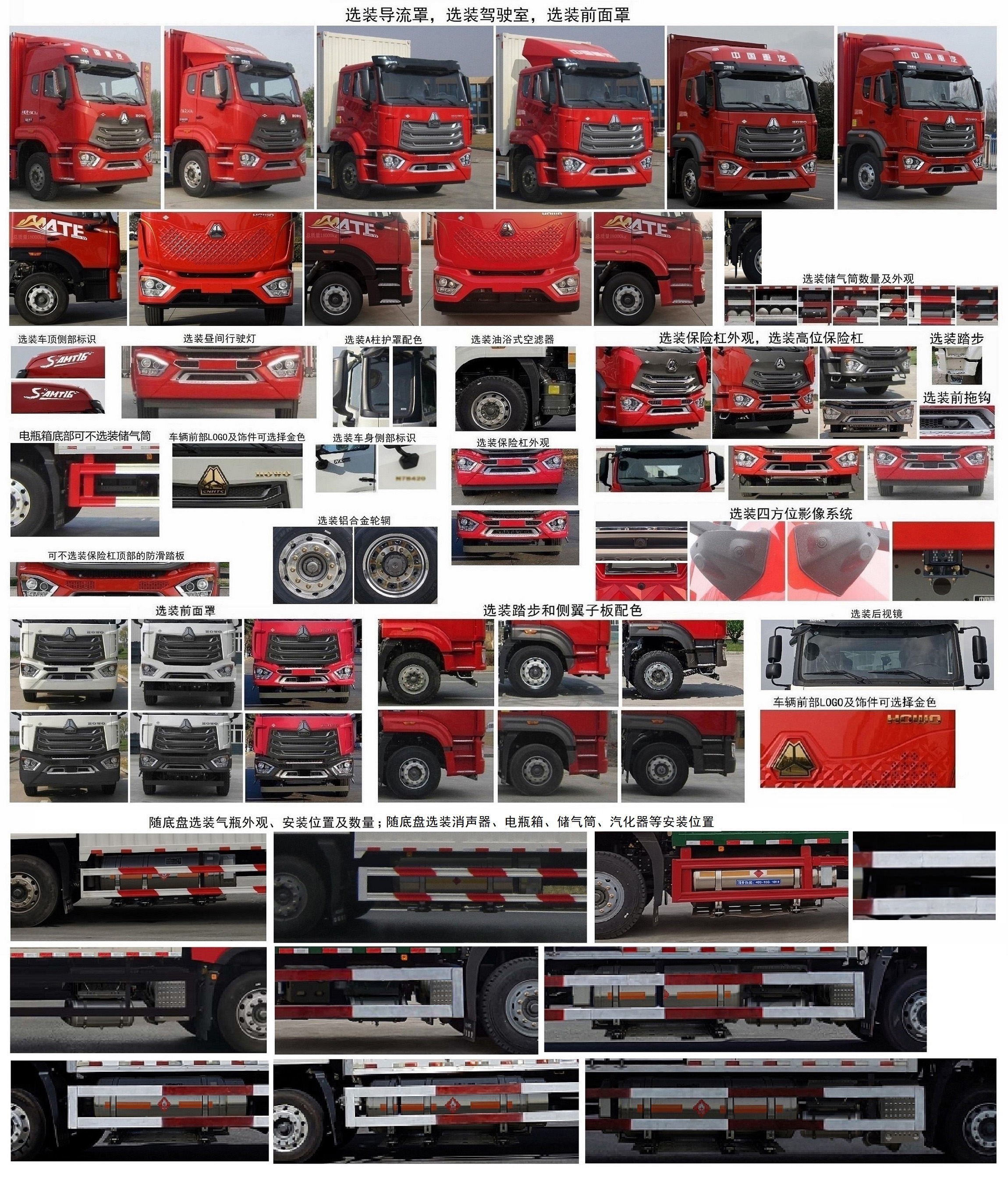 豪沃牌ZZ5187XXYN711JF1L廂式運輸車公告圖片