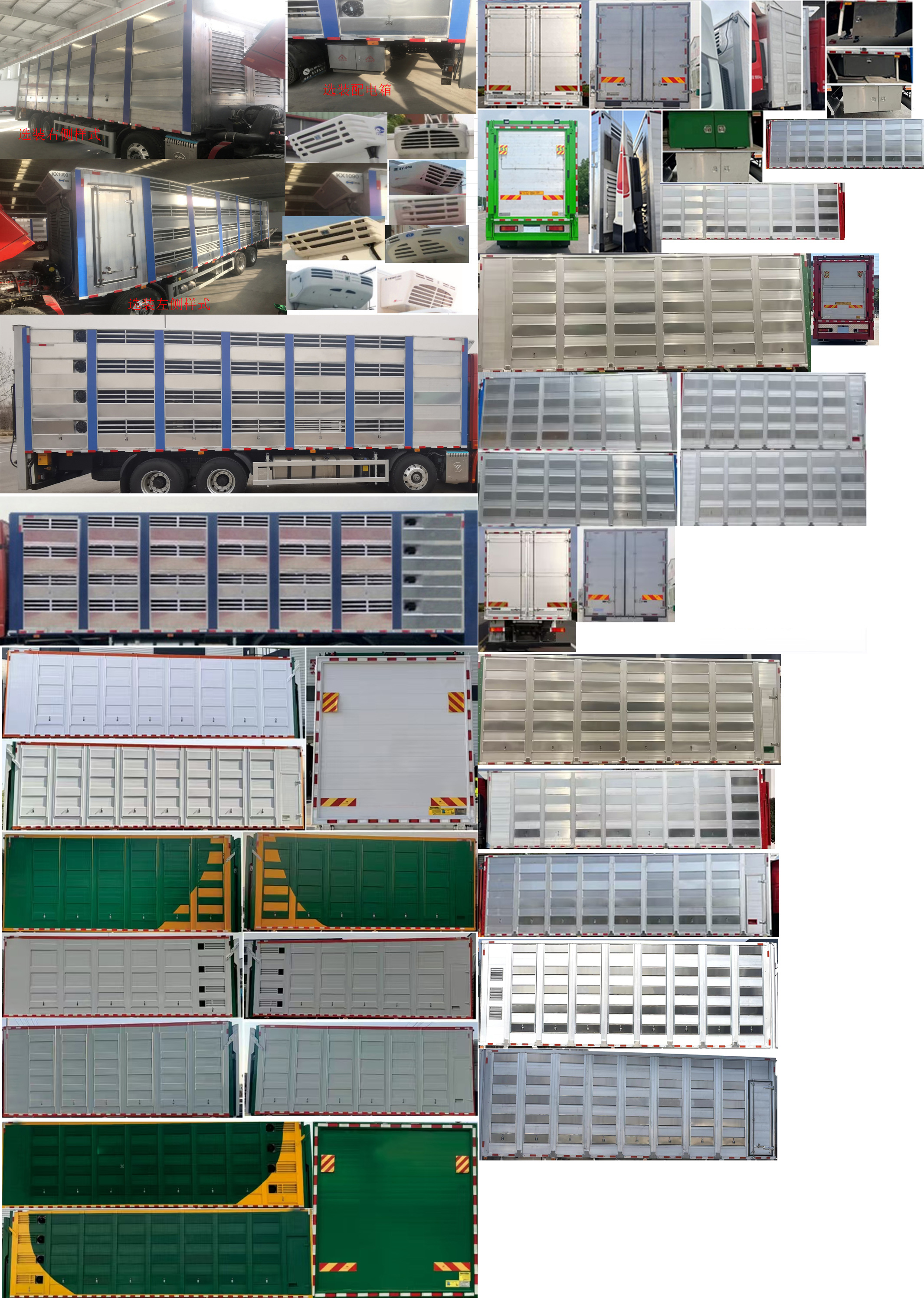 歐曼牌BJ5319XCQY6GRL-01雛禽運(yùn)輸車公告圖片