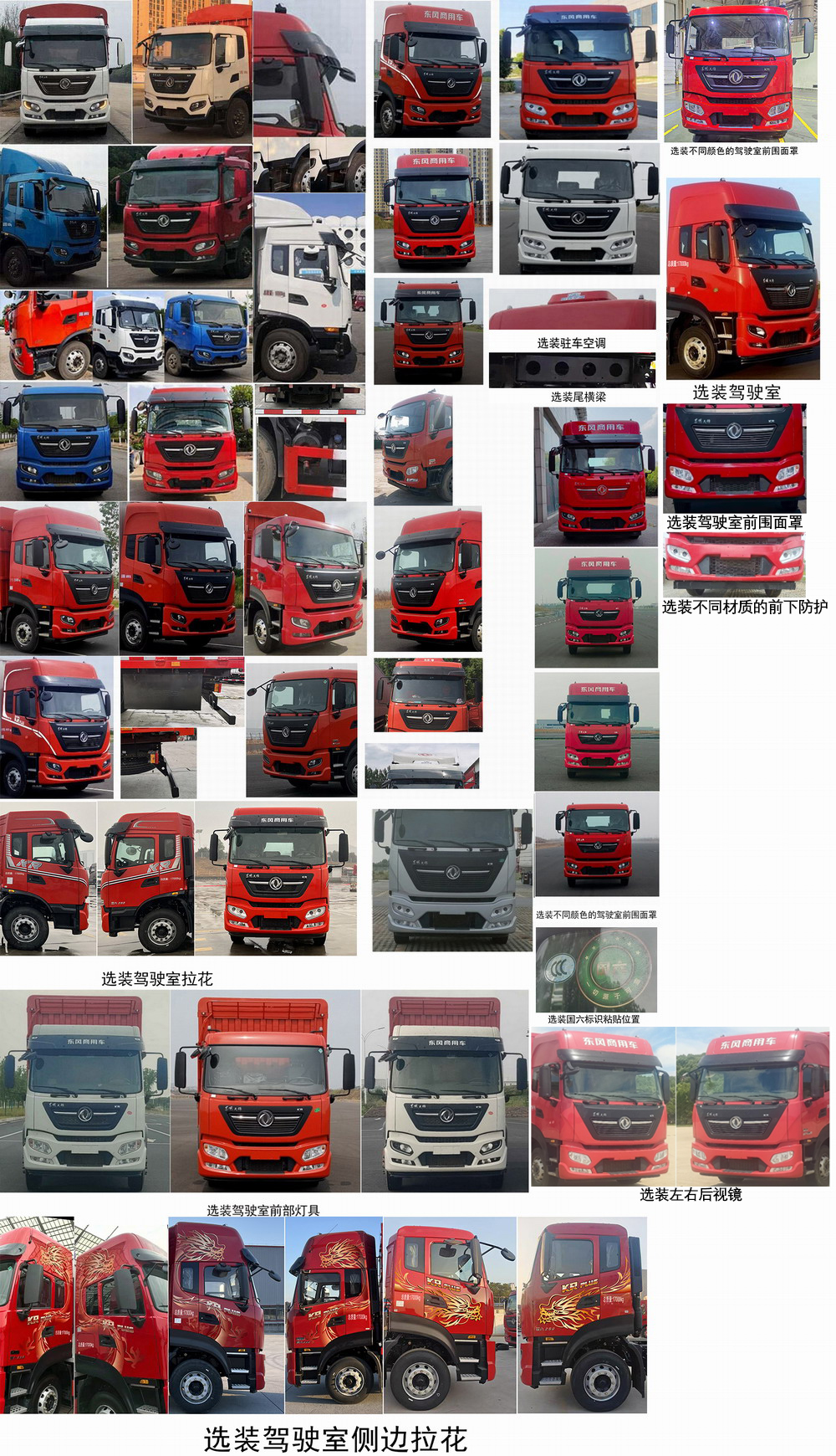 東風牌DFH5170CCYEX7倉柵式運輸車公告圖片