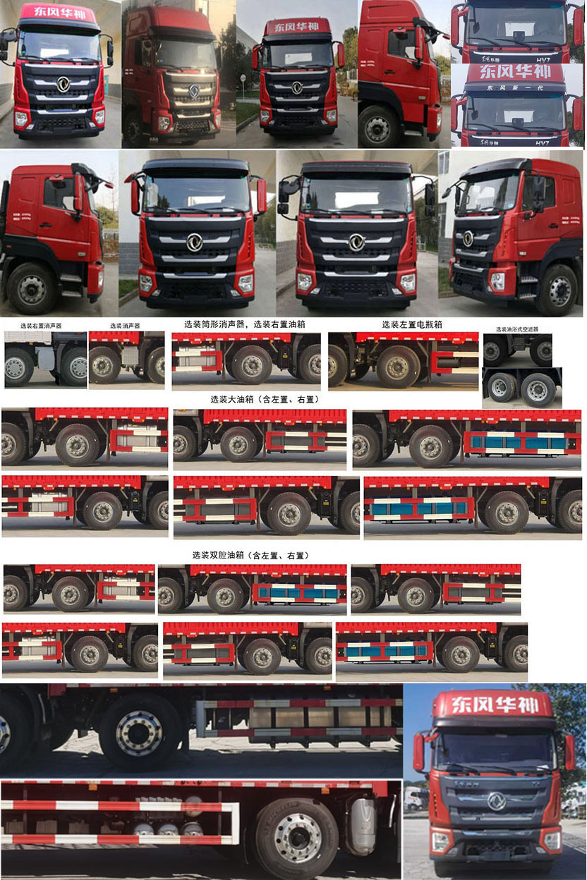 東風(fēng)牌EQ5316XYKL6D78翼開啟廂式車公告圖片