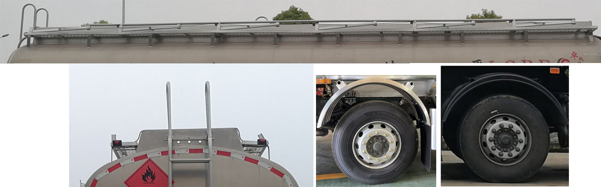 楚勝牌CSC5267GYYLEL6A鋁合金運油車公告圖片