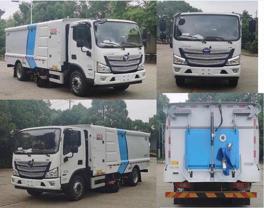 普羅科牌BJ5123TXSEV-P1純電動(dòng)洗掃車公告圖片