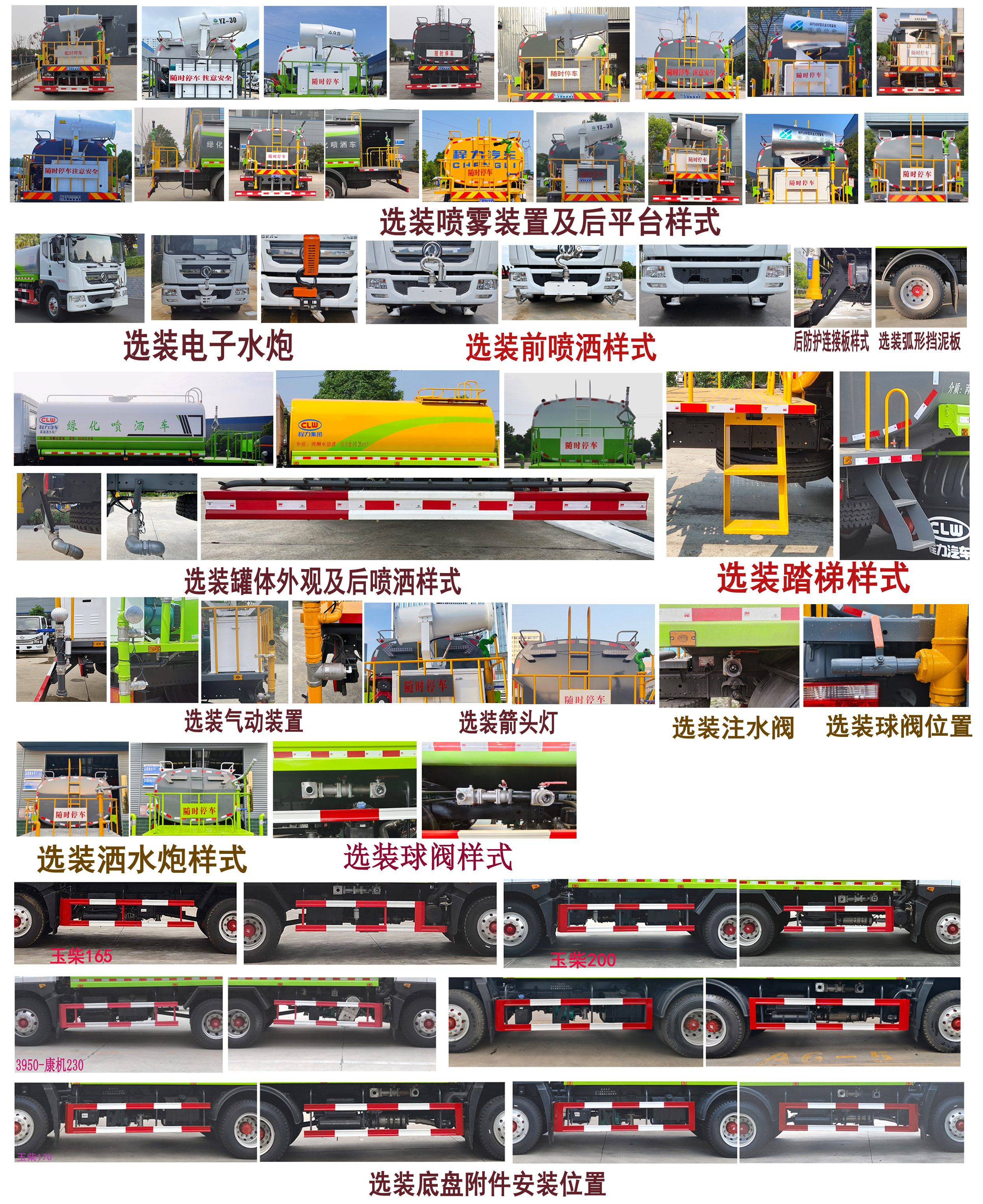 程力牌CL5161GPSD6綠化噴灑車公告圖片