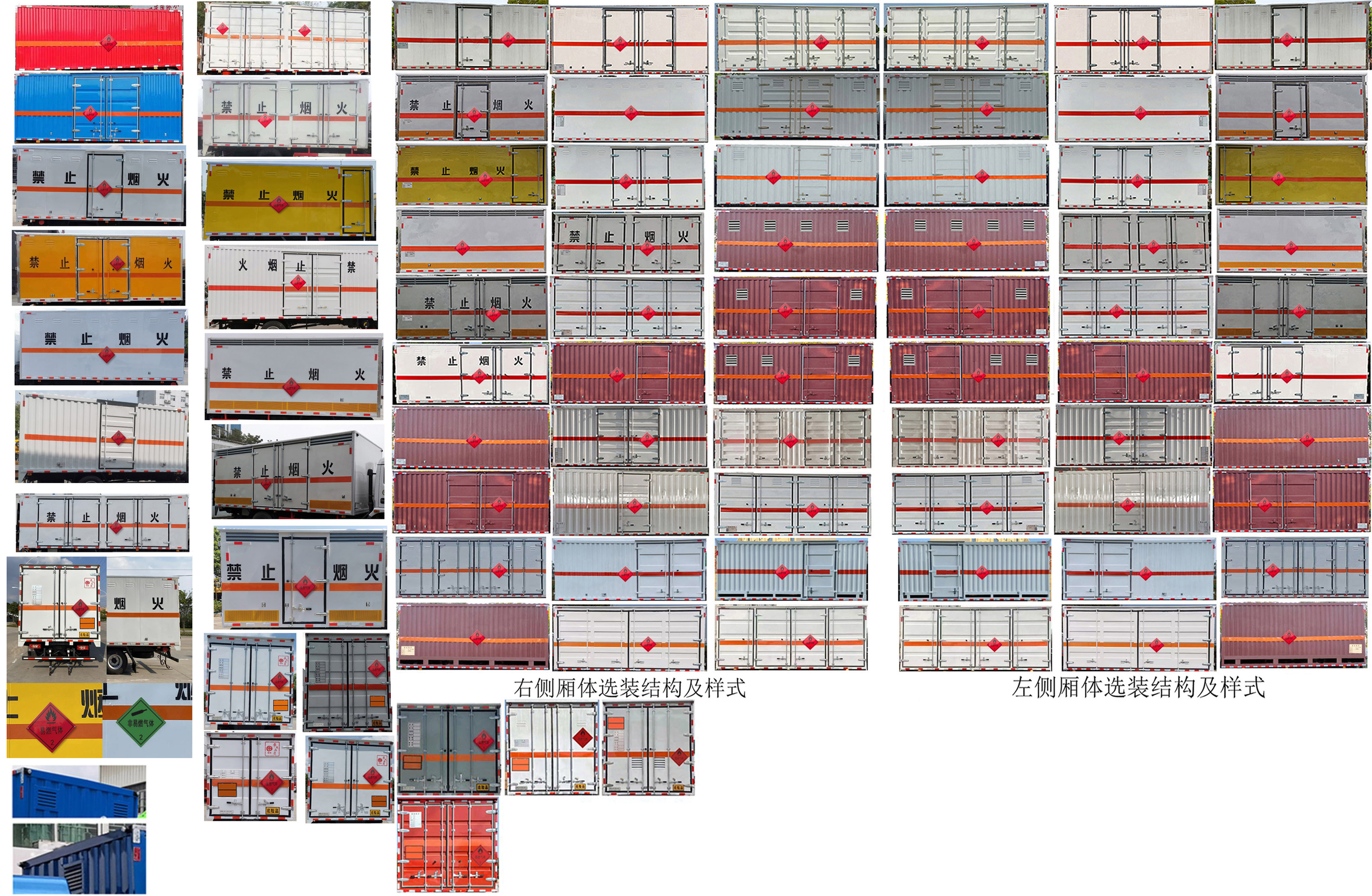 楚勝牌CSC5108XRQBK6易燃氣體廂式運輸車公告圖片