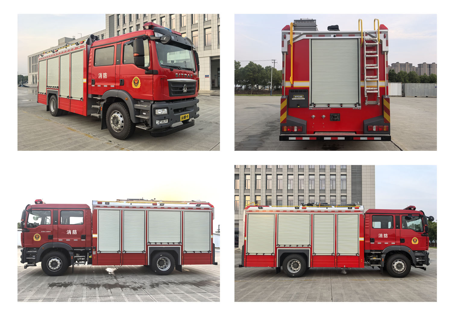 水罐消防車圖片