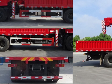 程力威牌CLW5180JSQE6隨車起重運輸車公告圖片