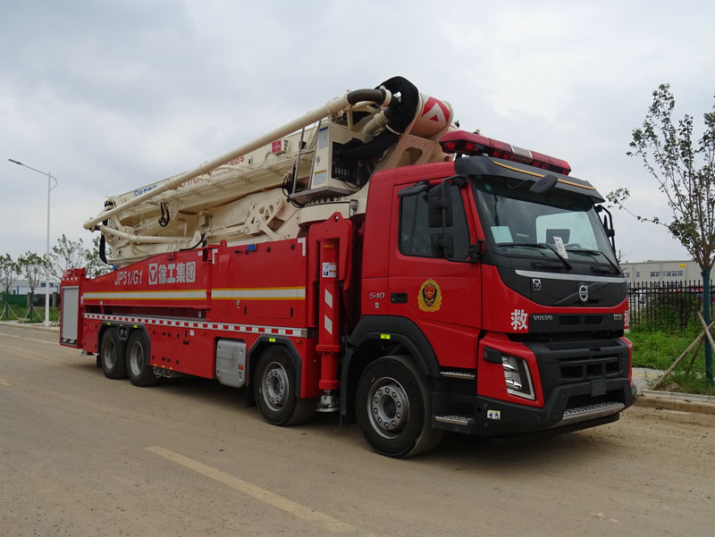 徐工牌XZJ5426JXFJP51/G1舉高噴射消防車