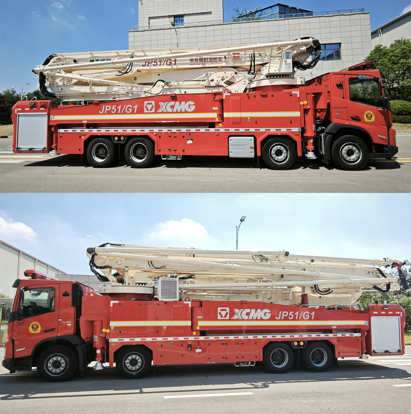 徐工牌XZJ5426JXFJP51/G1舉高噴射消防車公告圖片