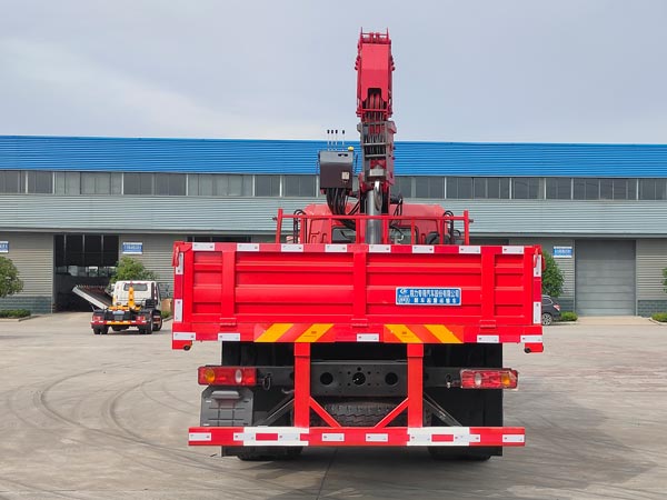 程力威牌CLW5180JSQDDP隨車起重運(yùn)輸車公告圖片