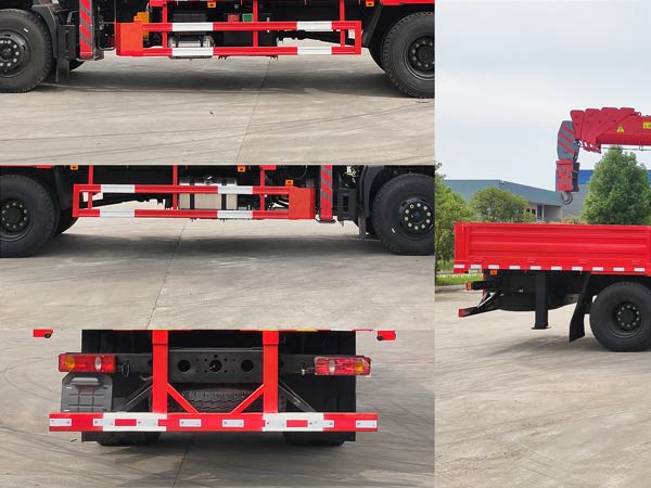 程力威牌CLW5180JSQDDP隨車起重運(yùn)輸車公告圖片