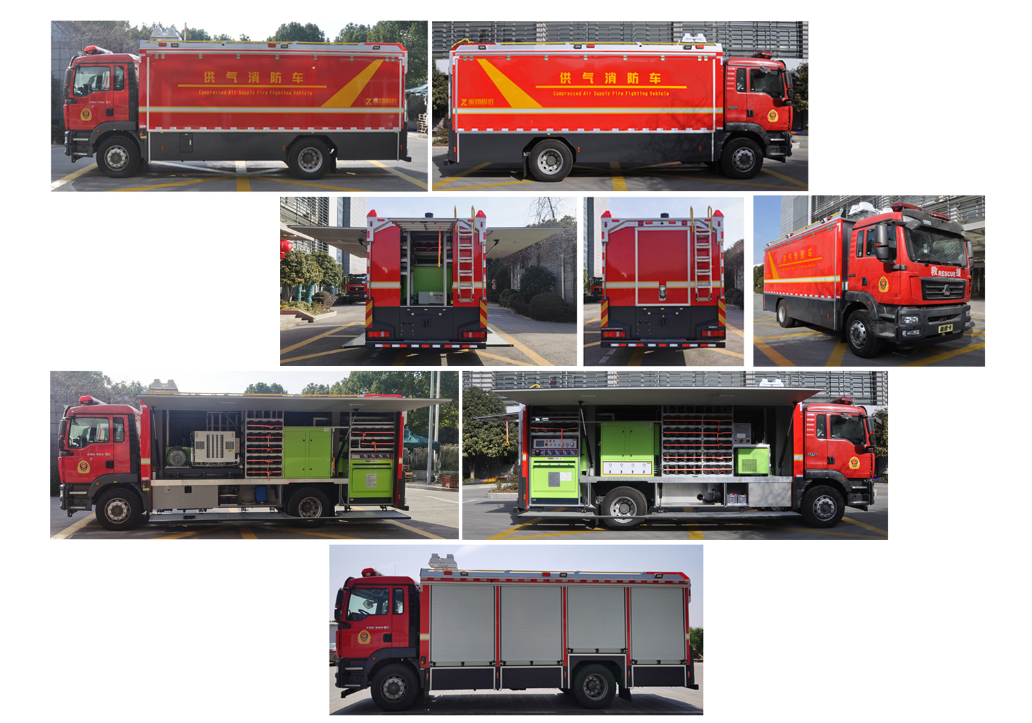 供氣消防車圖片