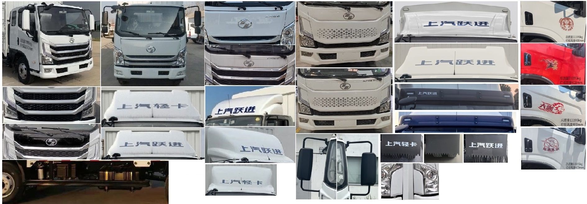 躍進牌SH5113CCYZFDDWZ2倉柵式運輸車公告圖片