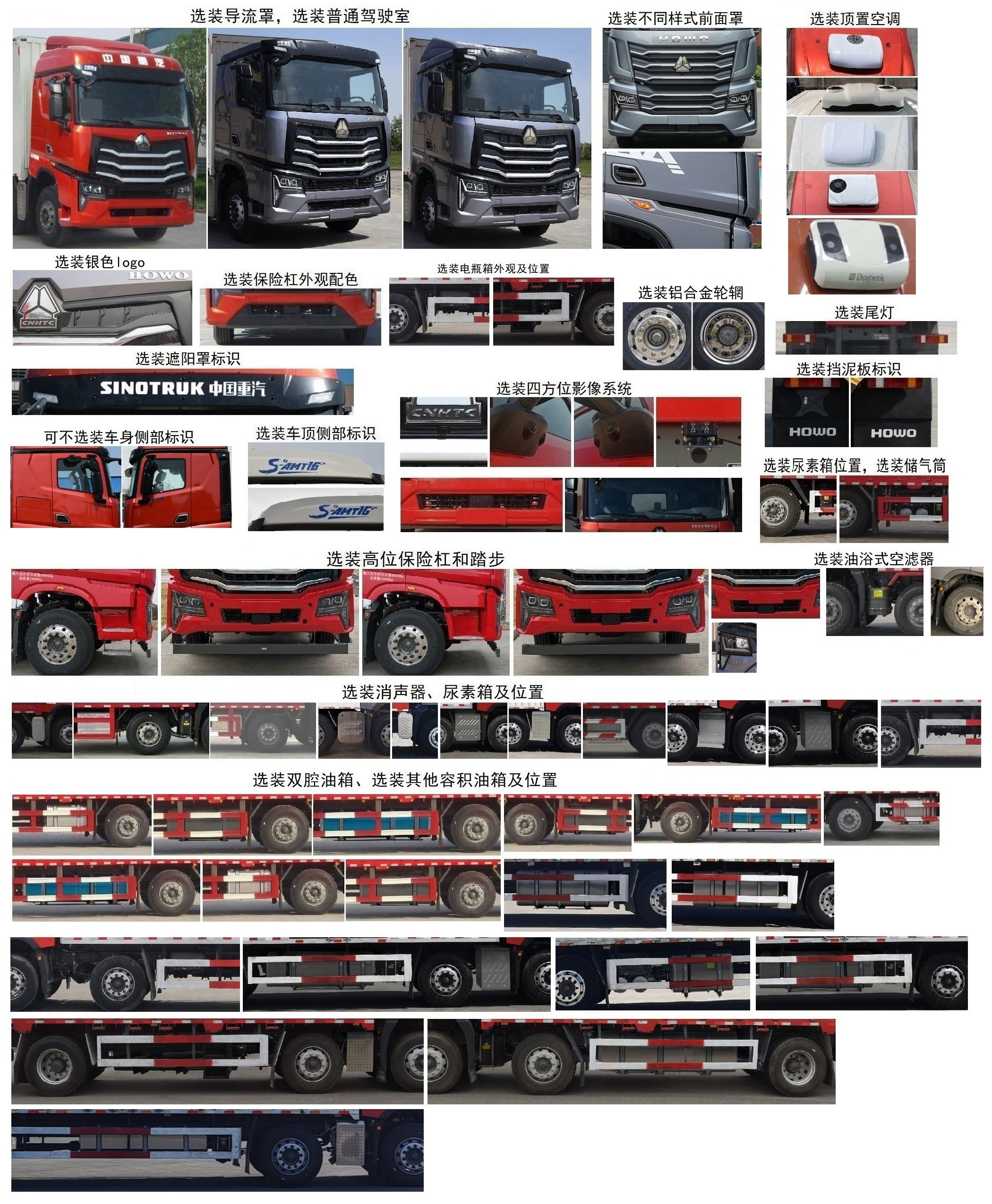 豪沃牌ZZ5257XXYN54CKF1廂式運(yùn)輸車(chē)公告圖片