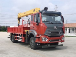 豪沃牌ZZ5187JSQK511JF1随车起重运输车
