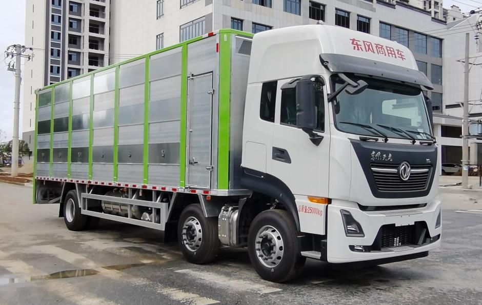 浩天星運牌HTX5258CCQHM6畜禽運輸車
