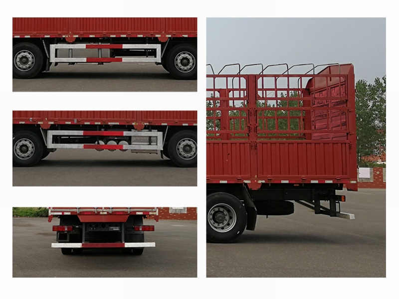 豪沃牌ZZ5317CCYN46MJF1倉柵式運(yùn)輸車公告圖片