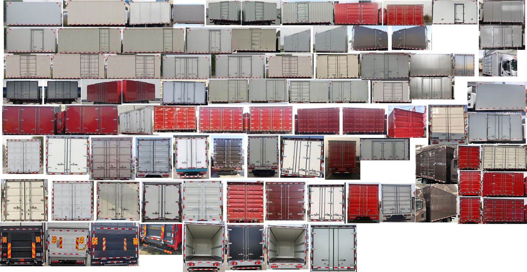 解放牌CA5047XXYP40K50L2E6A84廂式運輸車公告圖片