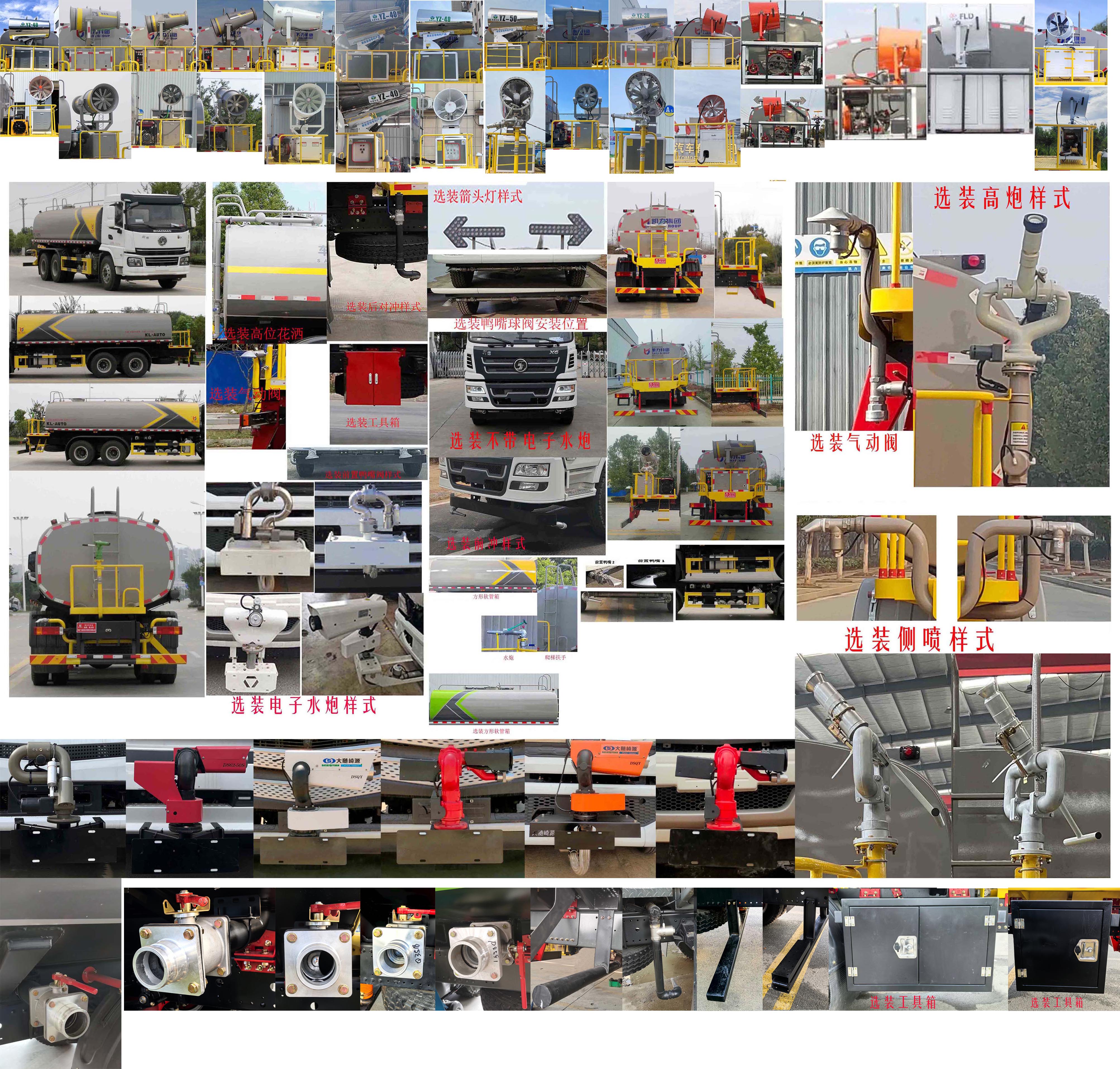 凱力風(fēng)牌KLF5250GPSS6綠化噴灑車公告圖片