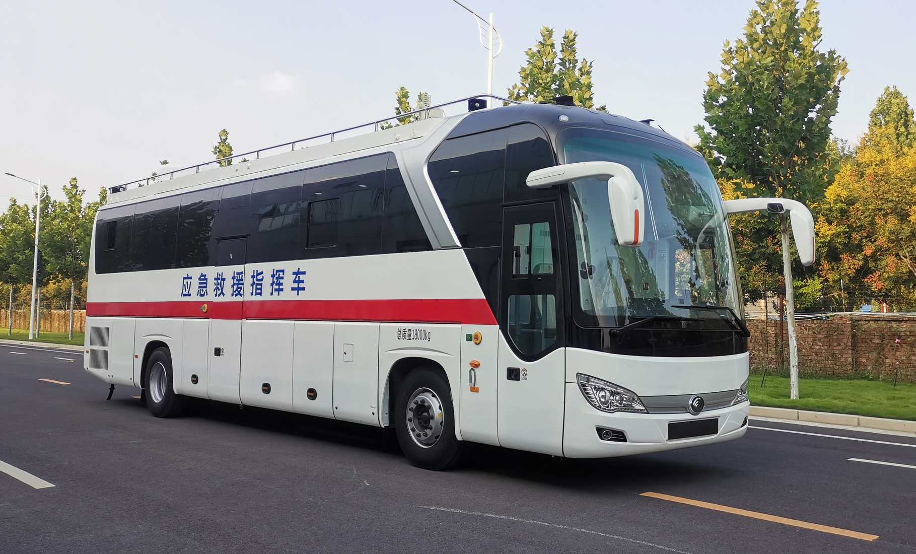 宇通牌ZK5180XZHD61指揮車(chē)