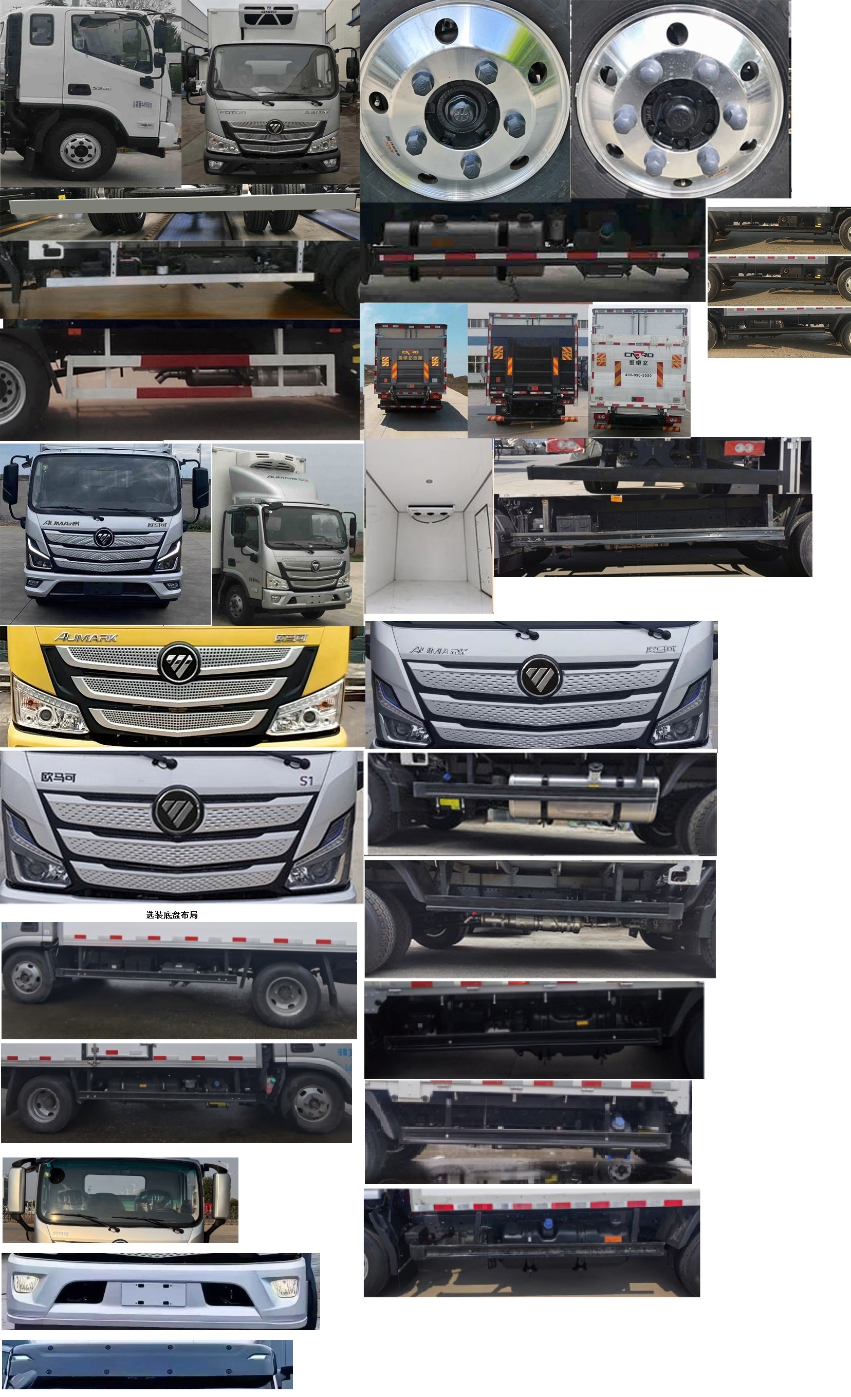 福田牌BJ5048XLC-FM8冷藏車公告圖片