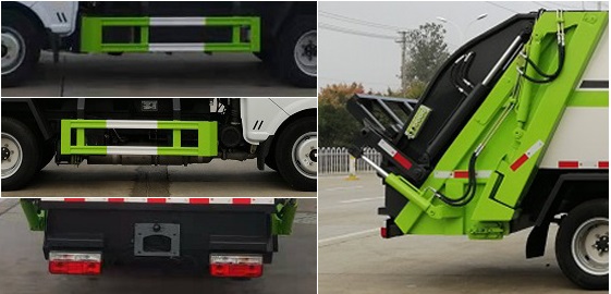 程力威牌CLW5040ZYS6CY壓縮式垃圾車公告圖片