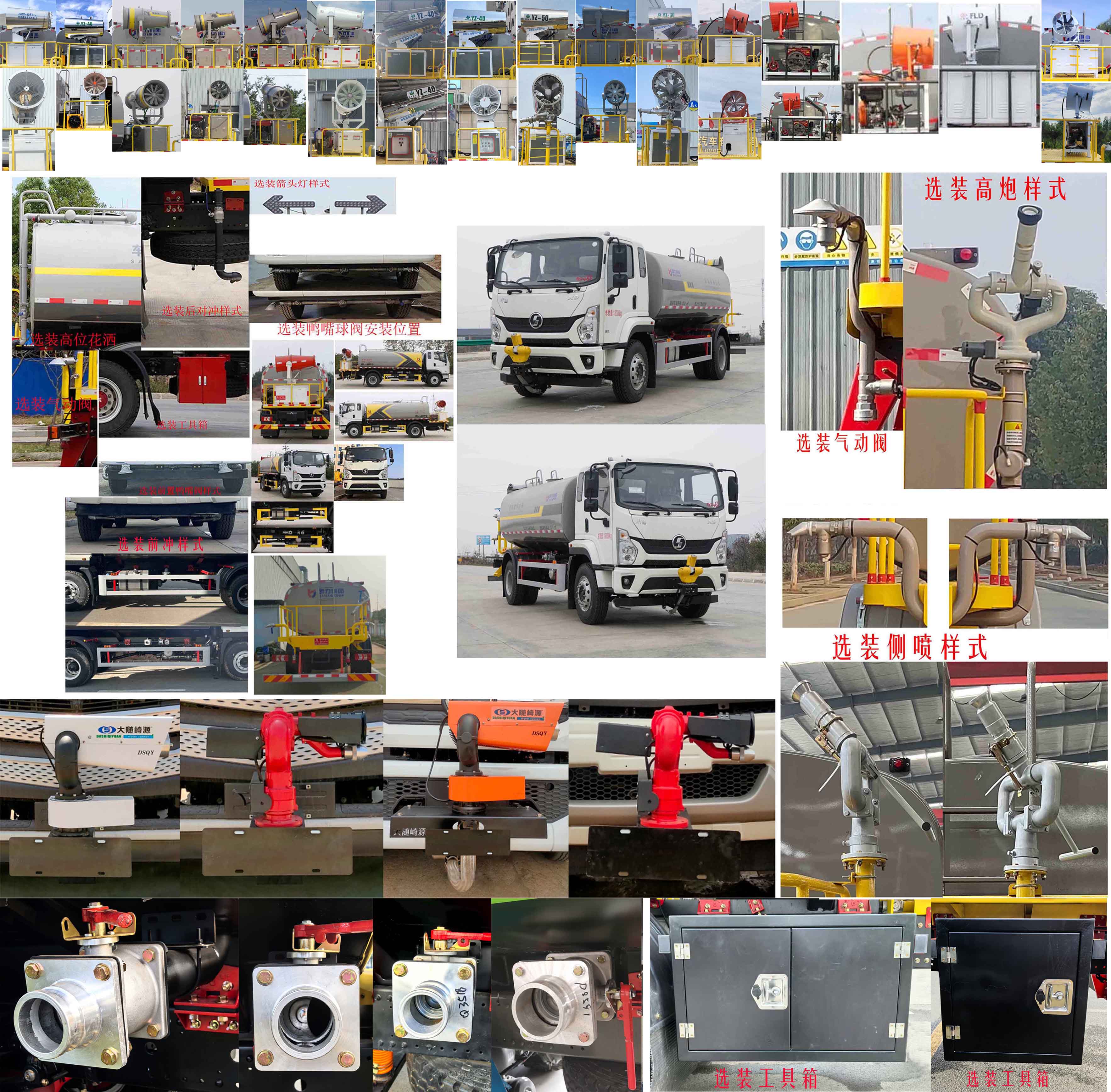 凱力風(fēng)牌KLF5180TDYS6多功能抑塵車公告圖片